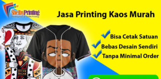 Jasa Print Kaos Murah